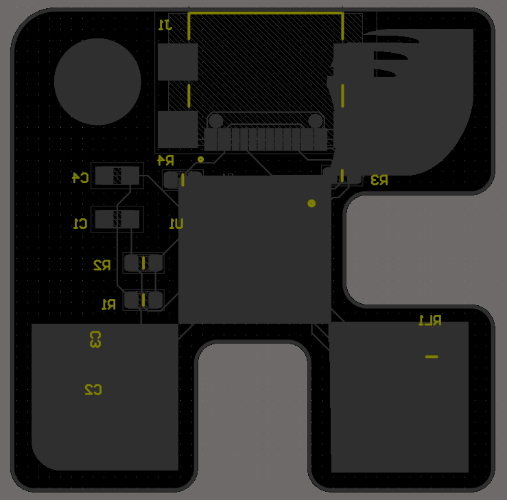 Bottom overlay layer
