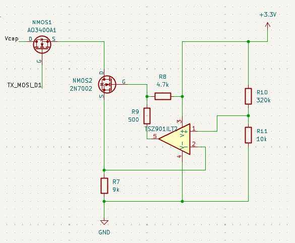 Discharge circuit schematic